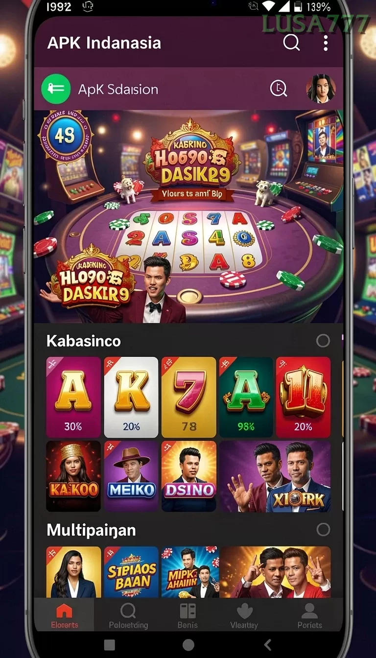 Cuplikan layar KATAWIN — aktivitas
